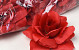 Artificial Rose Red D10cm