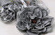 Artificial Peony Gray D13cm