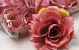 Artificial Rose Pink D11cm 