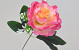 Pivoine artificiel Rose Foncé 38cm 