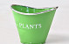 Zinc Pot H12cm Green