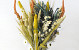 Dried Field Bouquet Natural/Yellow 45cm