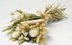 Dried Flower Bouquet Natural White 60cm