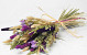 Dried Flower Bouquet Purple Natural 55cm